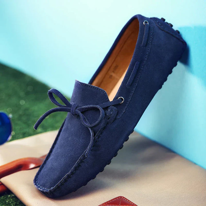 Mocassins d'été en daim décontractés 