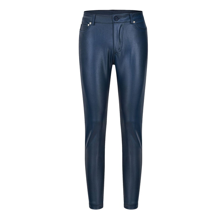 Pantalon en cuir extensible Lexi 