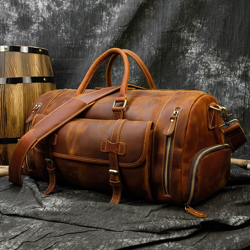 Voyago™ | Timeless Leather Travel Companion