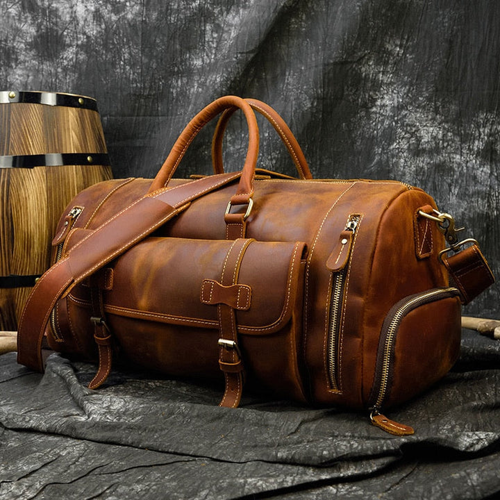 Voyago™ | Timeless Leather Travel Companion