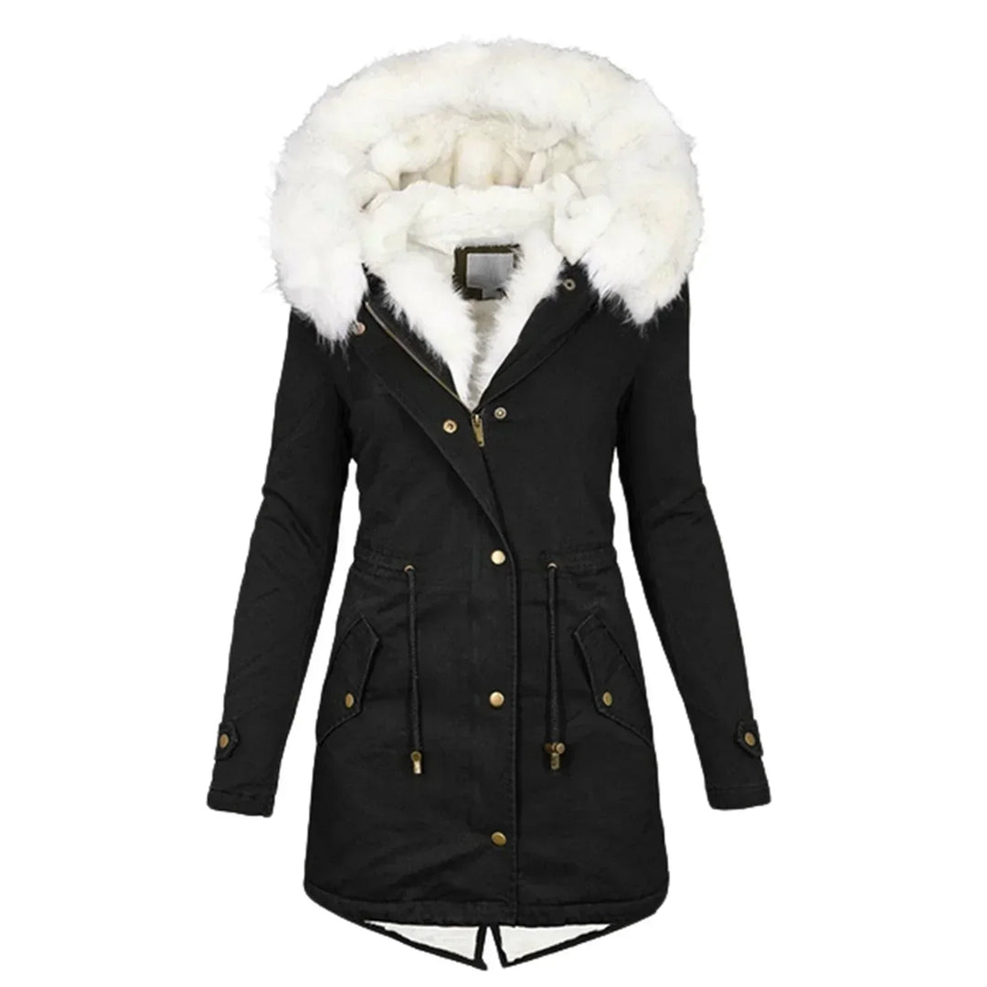 Francesca™ | Luxe Winter Coat with Faux Fur Lining