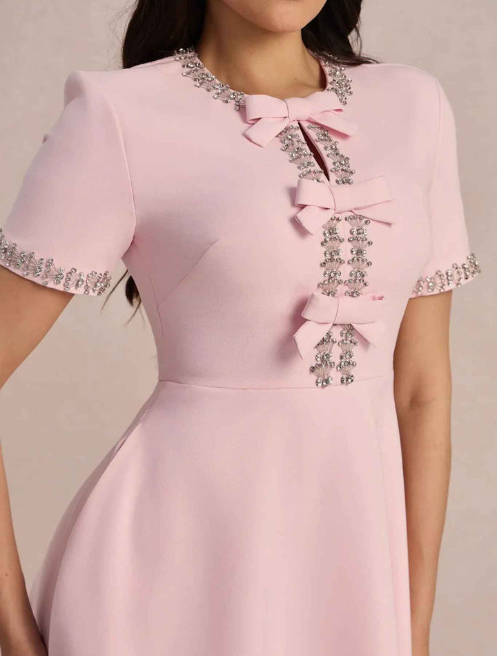Raffaella™ | Graceful Bow-Adorned Dress