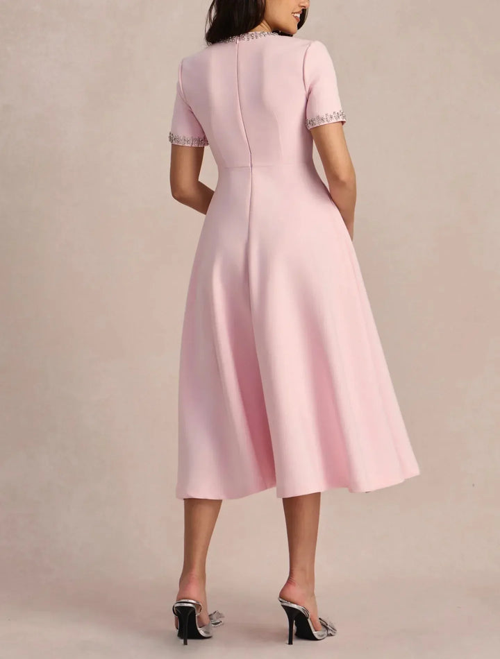 Raffaella™ | Graceful Bow-Adorned Dress