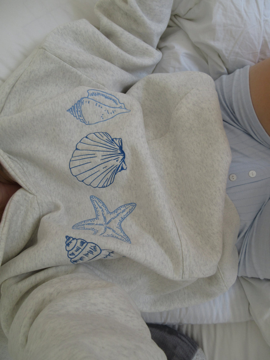 Ocenia | Sweat-shirt unisexe avec coquillages 