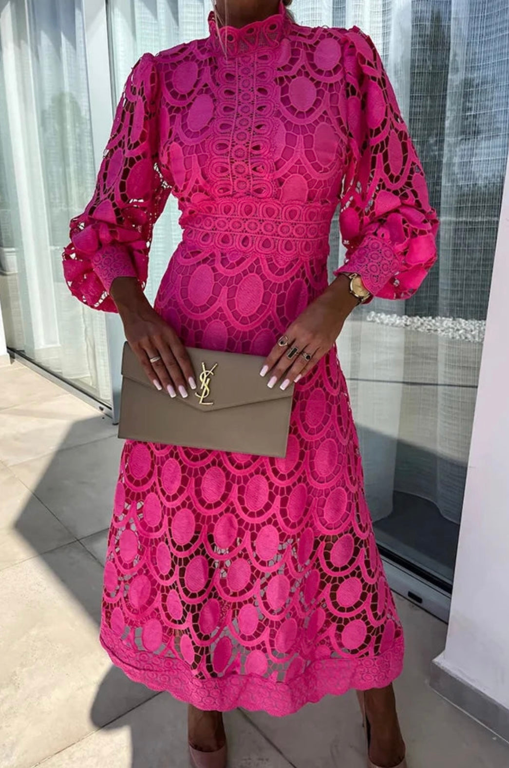 Charlotte | Robe Midi (Presque Épuisée) 