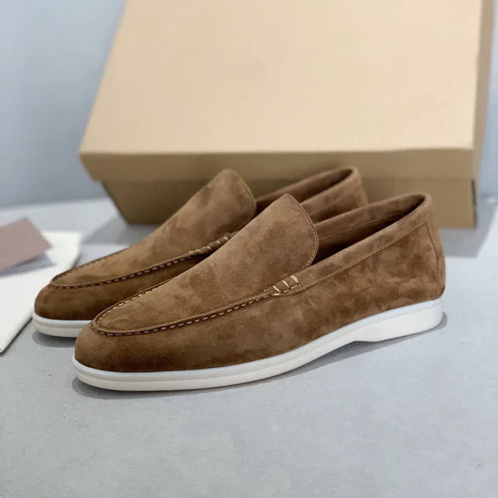 Mocassins en daim chic 