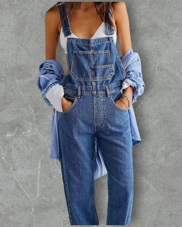 Jacqui - Combinaison en Denim Urbain 