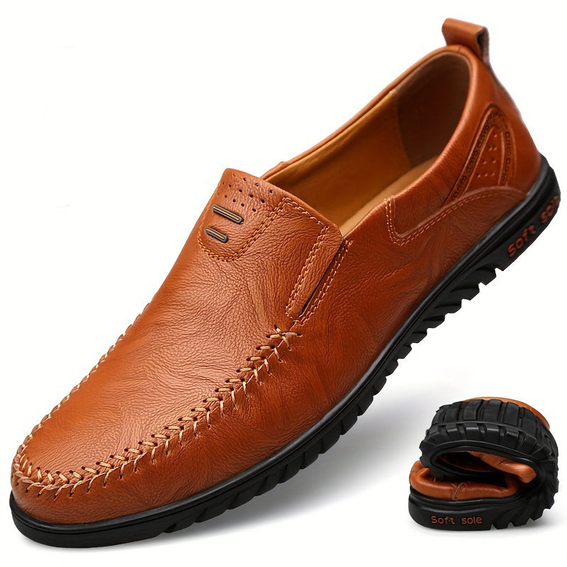 Mocassins en cuir élégants 