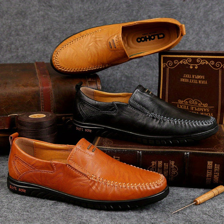 Mocassins en cuir élégants 
