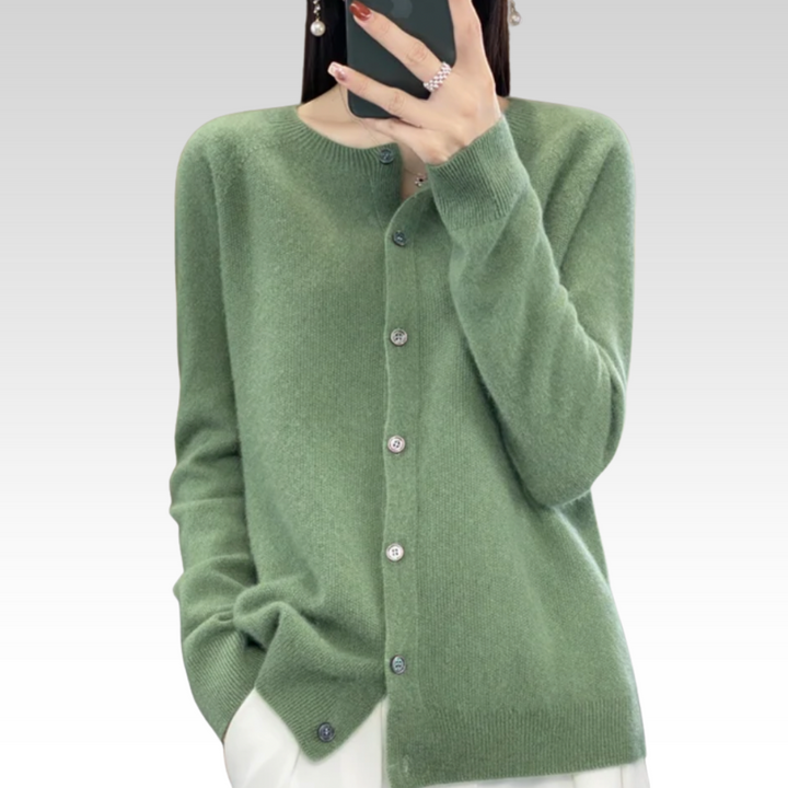 VIVIENNE JE CHAUD CARDIGAN TRICOTÉ CONFORTABLE 