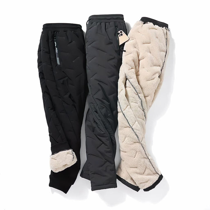Pantalon en polaire thermique et imperméable (Unisexe) 