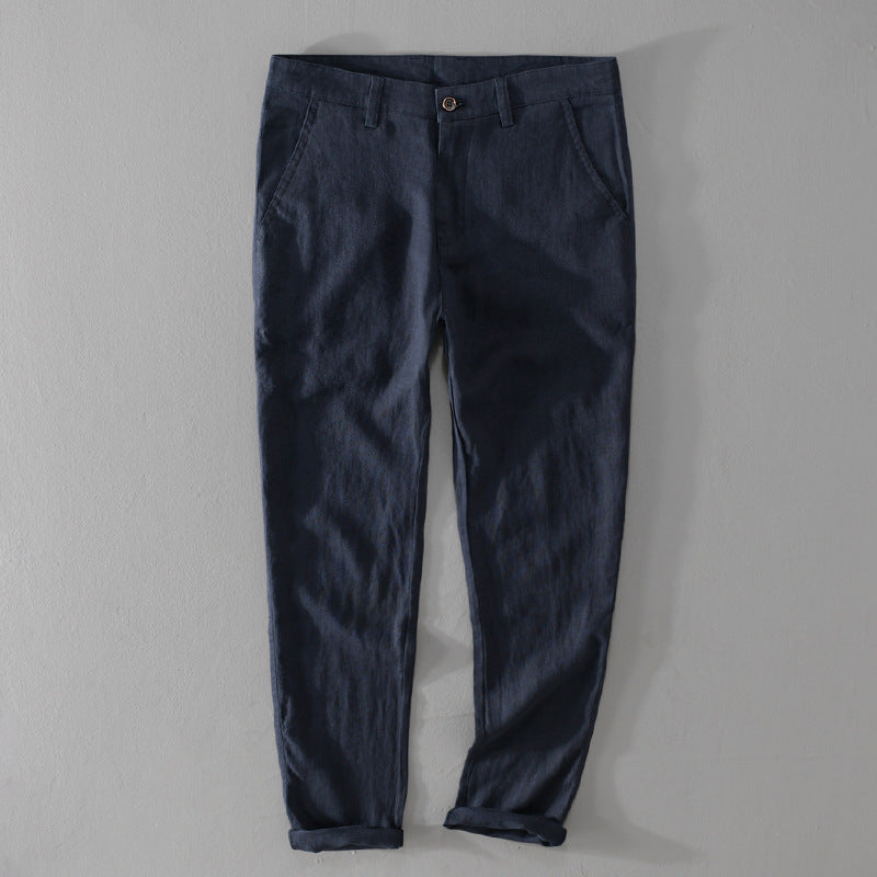 Pantalon en lin premium 