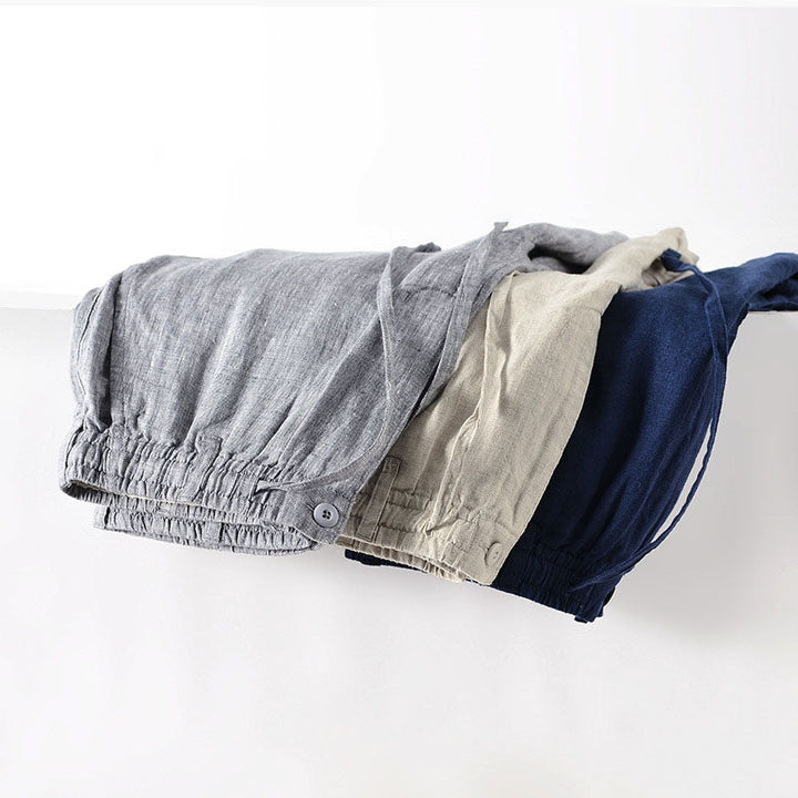 Shorts en lin Lorenzo 