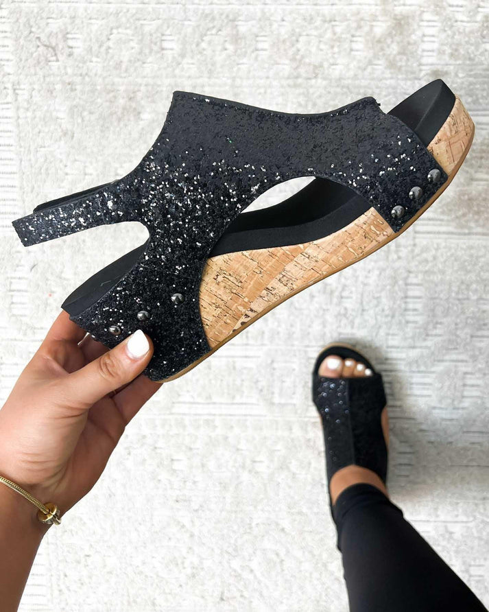 Sandales d'été orthopédiques brillantes 