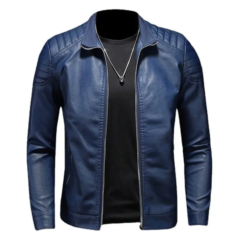 Veste en cuir de qualité supérieure 