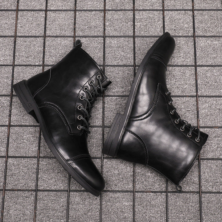 Morgan™ | Graceful Faux Leather Booties