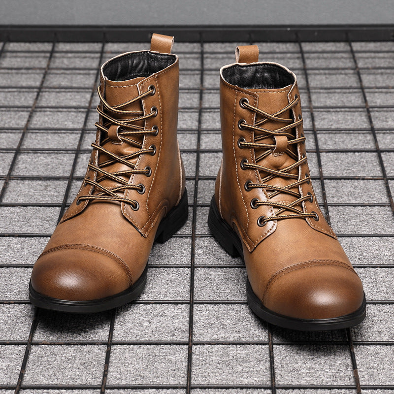 Morgan™ | Elegant Faux Leather Booties