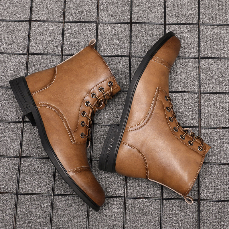 Morgan™ | Graceful Faux Leather Booties