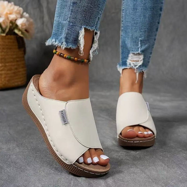 Sandales confortables pour femmes - Confortables, soutien de la voûte plantaire, amorti à chaque pas 