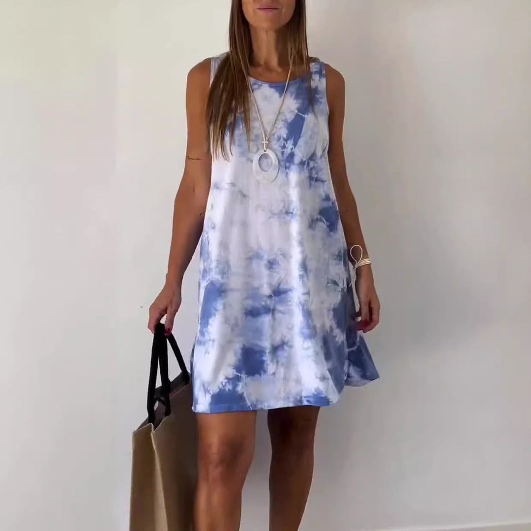 Rosalie | Robe sans manches décontractée de luxe 