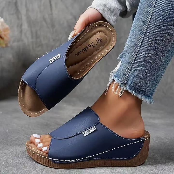 Sandales confortables pour femmes - Confortables, soutien de la voûte plantaire, amorti à chaque pas 