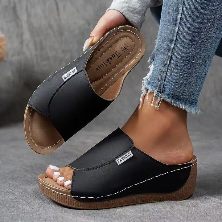 Sandales confortables pour femmes - Confortables, soutien de la voûte plantaire, amorti à chaque pas 