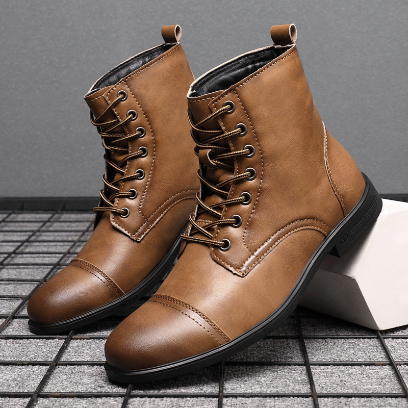 Morgan™ | Graceful Faux Leather Booties