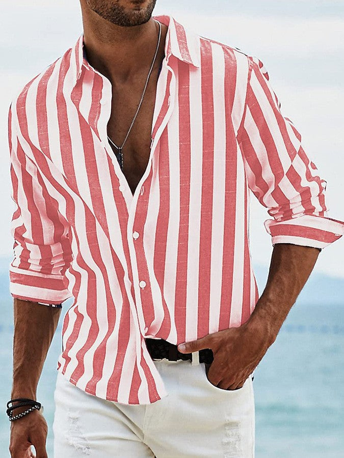 Chemise Rayée Élégante 