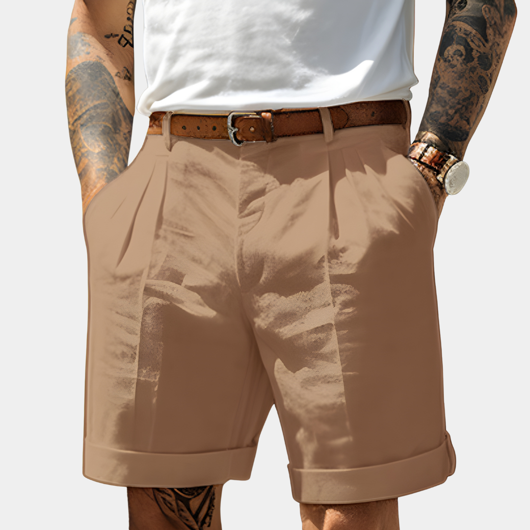 Shorts en coton décontractés 