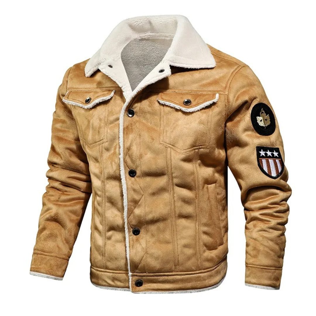 Noxar™ | Veste en cuir chaude et polyvalente 