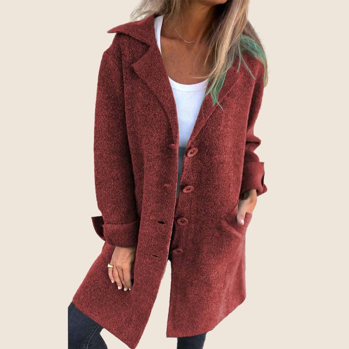 Lonne™ | Manteau décontracté surdimensionné avec revers 