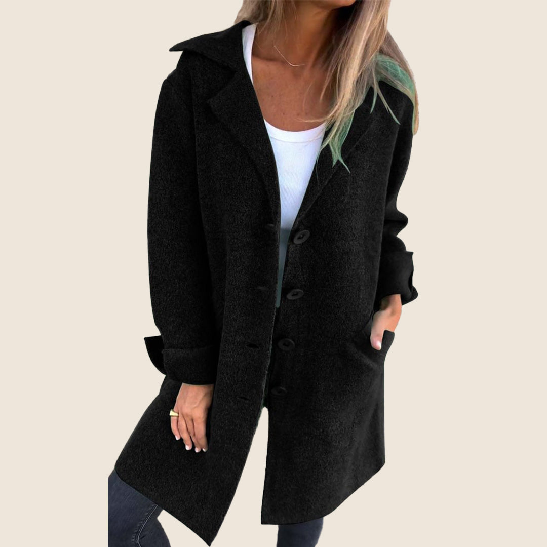 Lonne™ | Manteau décontracté surdimensionné avec revers 
