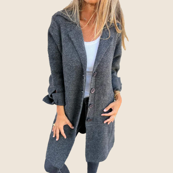 Lonne™ | Manteau décontracté surdimensionné avec revers 