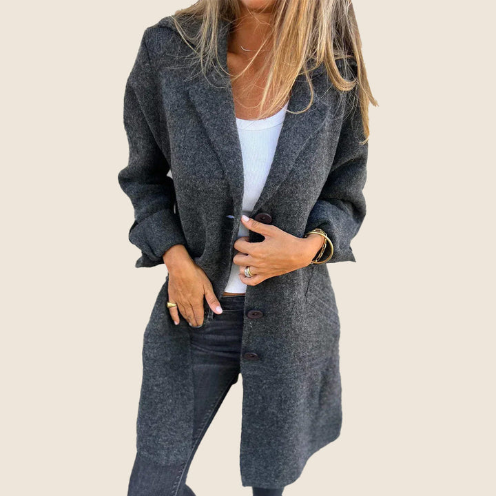 Lonne™ | Manteau décontracté surdimensionné avec revers 