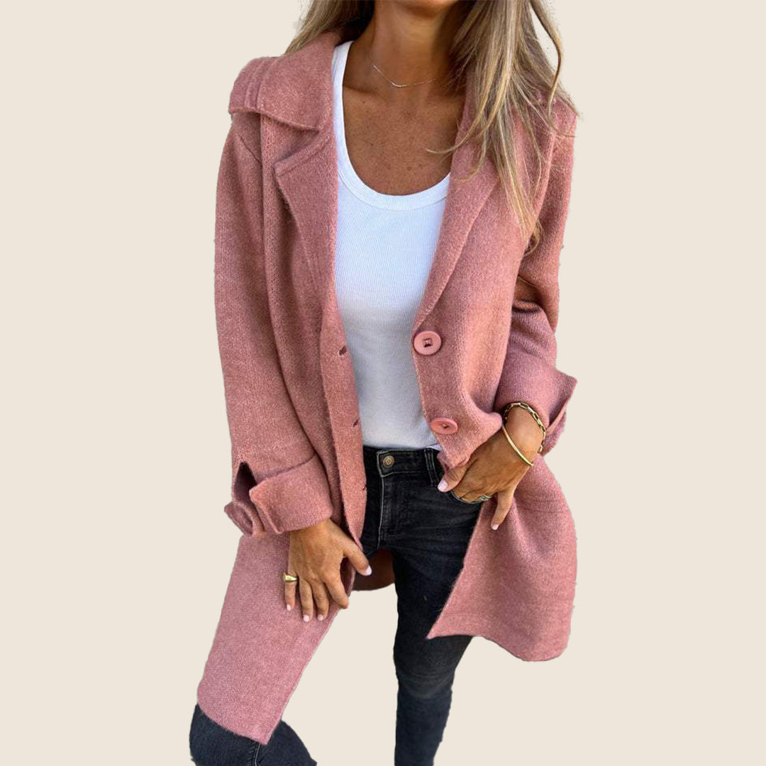 Lonne™ | Manteau décontracté surdimensionné avec revers 