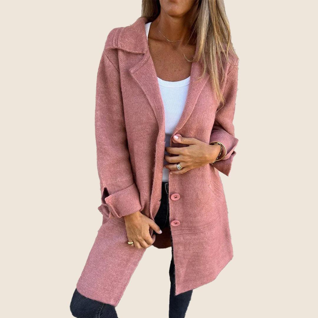Lonne™ | Manteau décontracté surdimensionné avec revers 