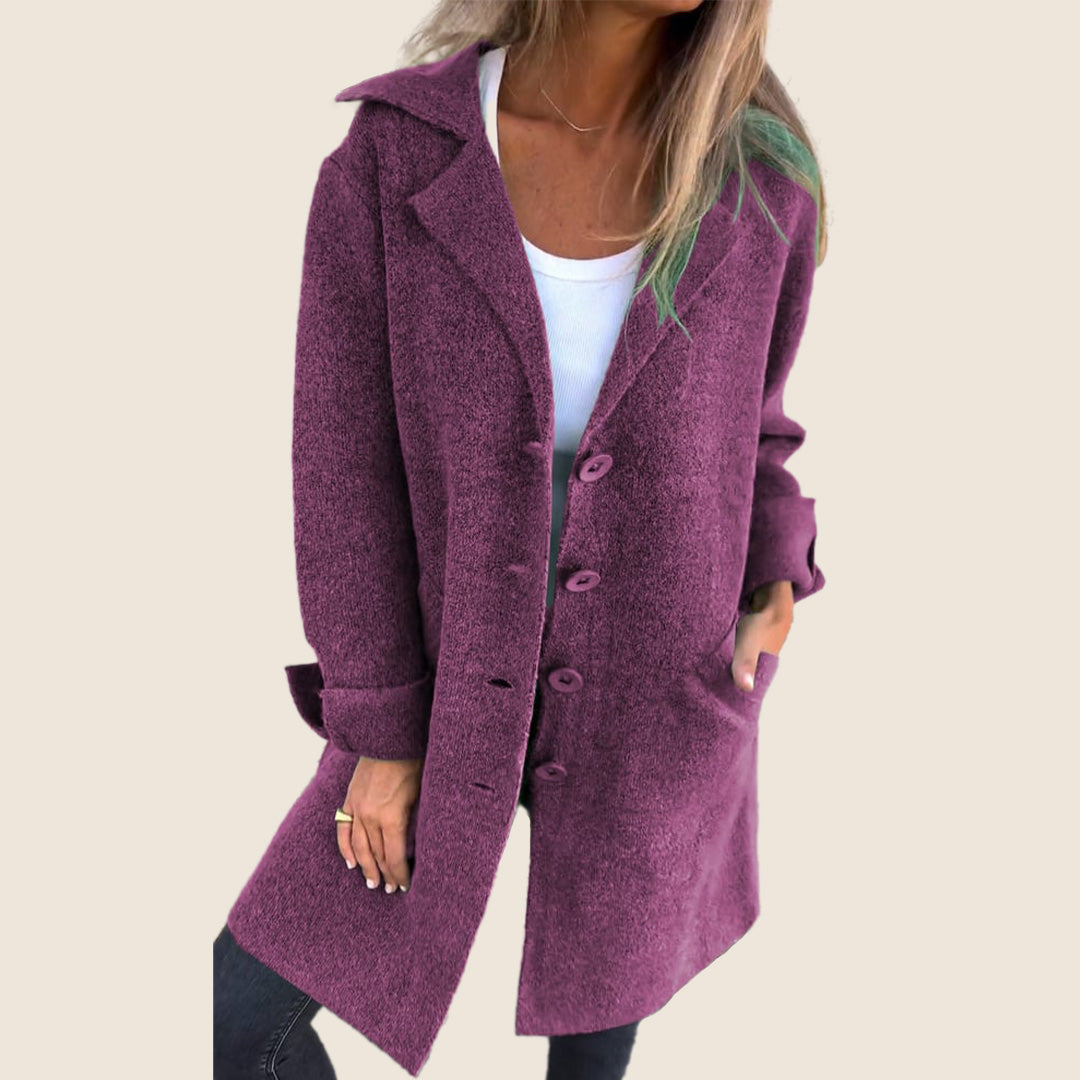 Lonne™ | Manteau décontracté surdimensionné avec revers 