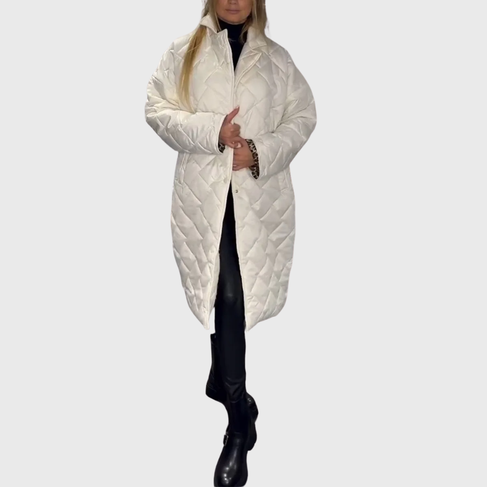Isadora™ | Manteau matelassé réversible de luxe 