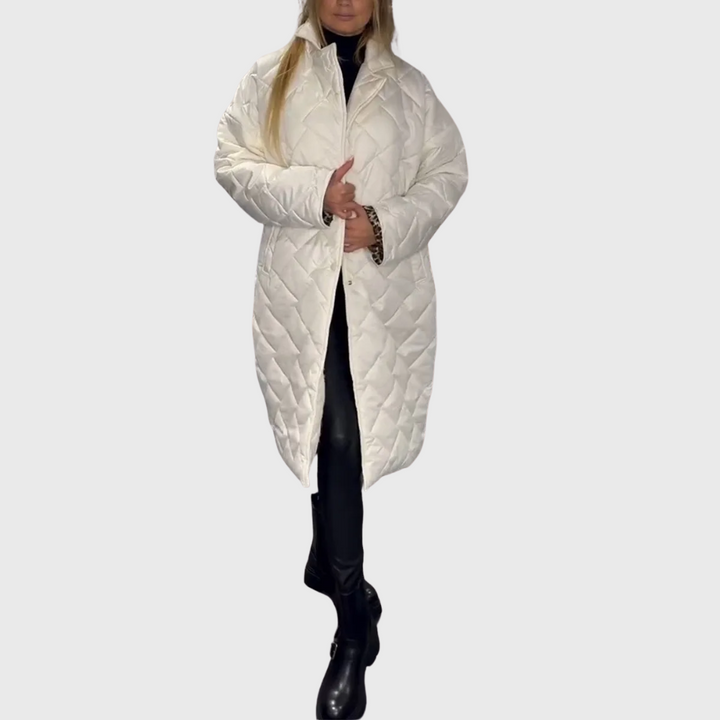Isadora™ | Manteau matelassé réversible de luxe 