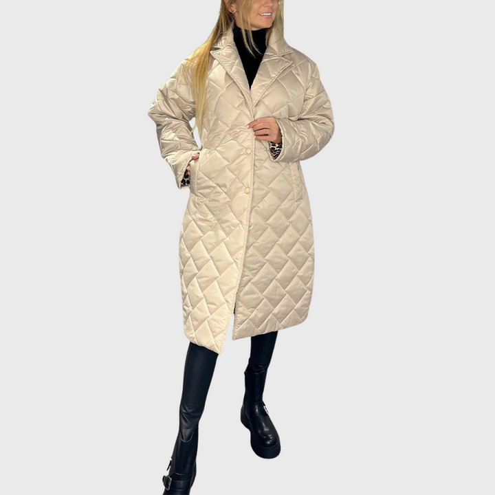Isadora™ | Manteau matelassé réversible de luxe 