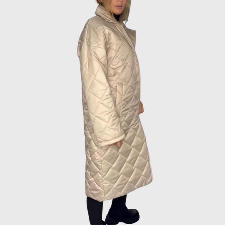 Isadora™ | Manteau matelassé réversible de luxe 