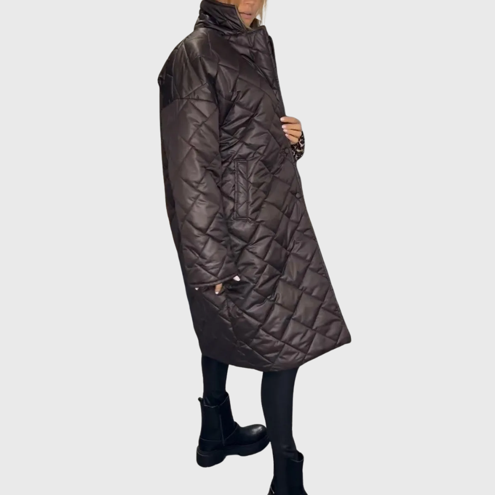 Isadora™ | Manteau matelassé réversible de luxe 
