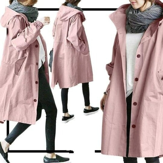 Adelina™ | Elegant Waterproof Trench Coat