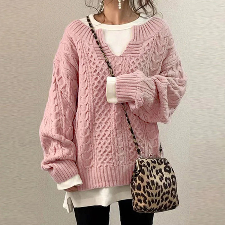 STACY | Pull en tricot surdimensionné 