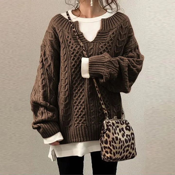 STACY | Pull en tricot surdimensionné 