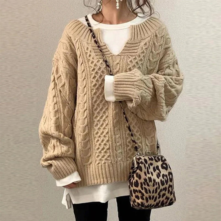 STACY | Pull en tricot surdimensionné 