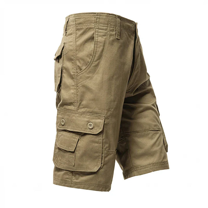 Shorts cargo décontractés jusqu'aux genoux 