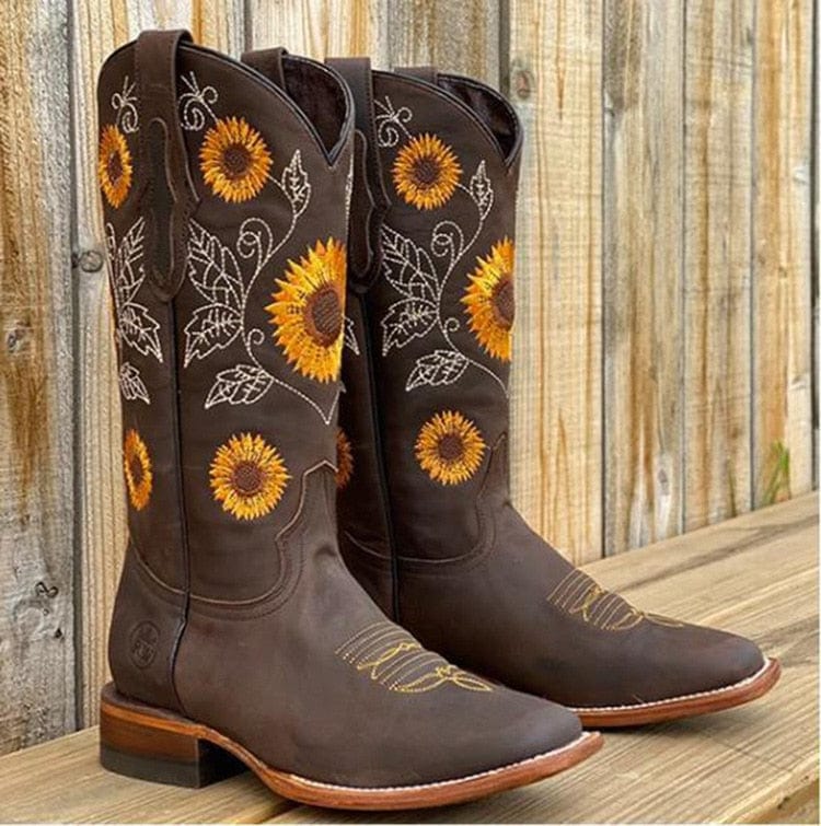 Clementine™ | Sunset Bloom Boots