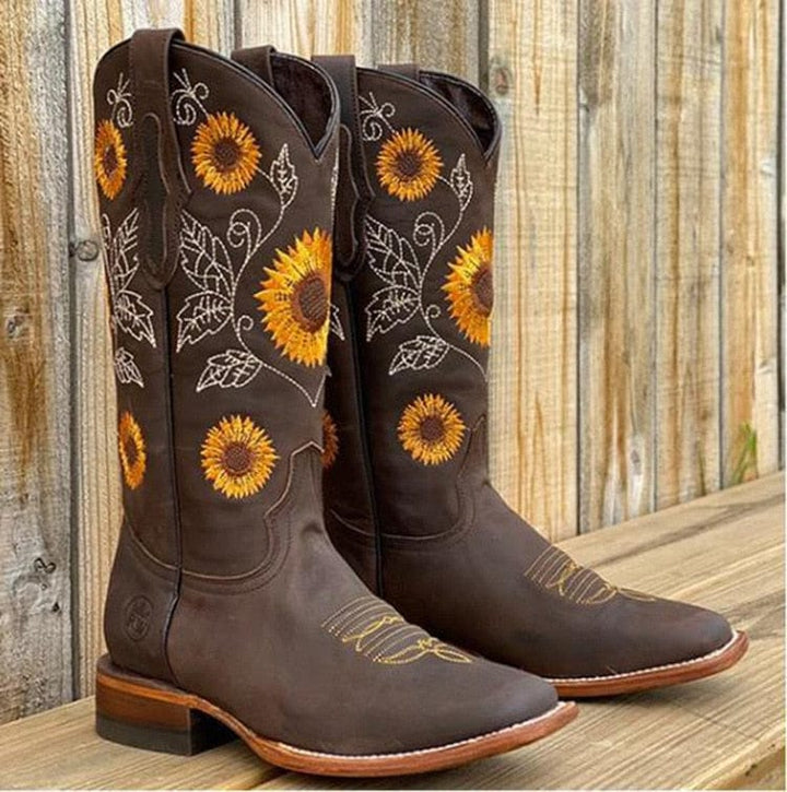 Clementine™ | Sunset Bloom Boots