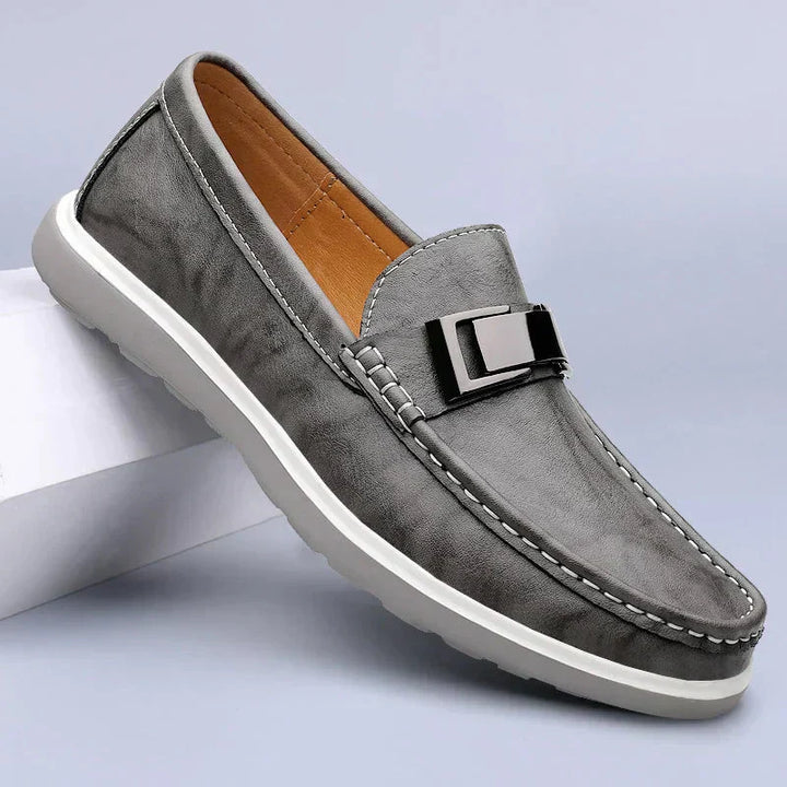Mocassins en cuir de luxe 